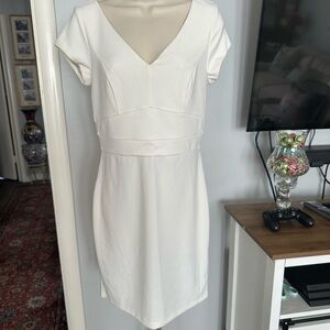 Express Elegant White Dress size small